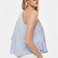 TOP RIE8JOT AZZURRO/BLU IMPERIAL.