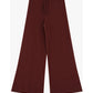 PANTALONI AMPI IN MAGLIA CON COULISSE P3025789 CIOCCOLATO IMPERIAL.
