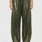 PANTALONE BALLON IN PAILLETTES 38142 VERDE TENSIONE IN.