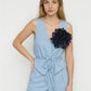 GILET 1112PE25 AZZURRO TENSIONE IN.