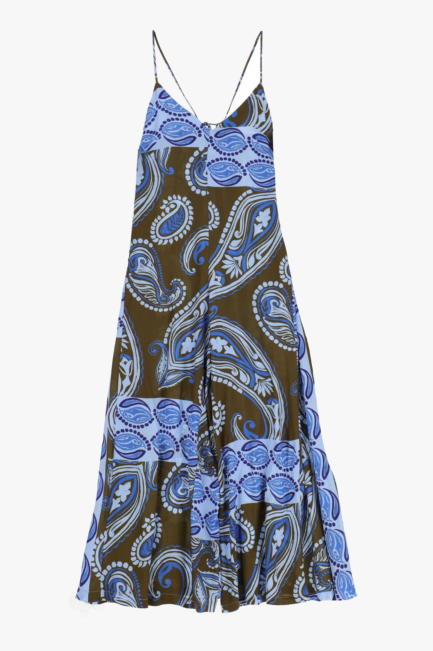 Tuta fantasia paisley con pantaloni a palazzo  IMPERIAL.