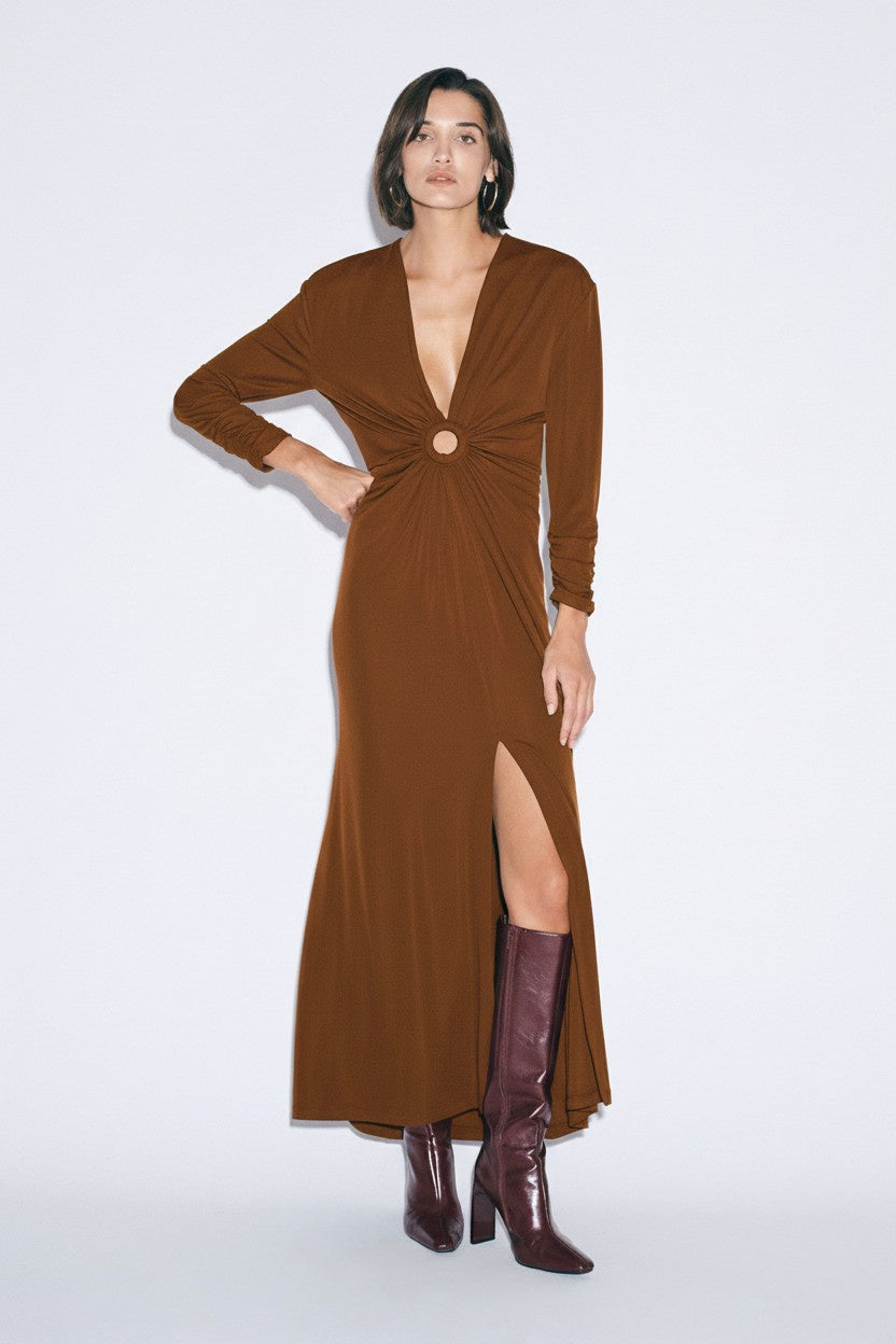 ABITO LUNGO AFUGKJQ TABACCO IMPERIAL.