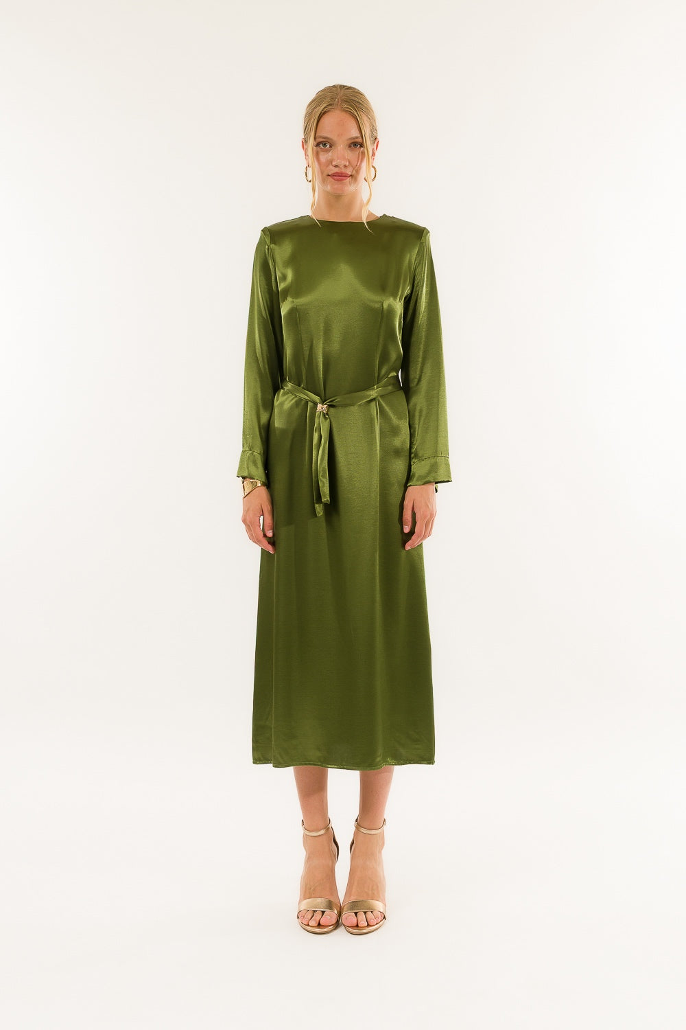 ABITO MIDI YM2002C MILITARE KONTATTO