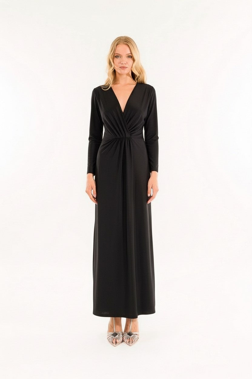 ABITO SCOLLO AV MR5013C NERO KONTATTO