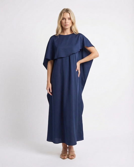ABITO  2D0238 BLU NAVY D'ELLE