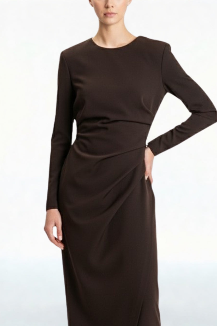 ABITO LUNGO FW250089 MORO TENSIONE IN.