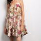 ABITO AFRNJXR BEIGE/BORDEAUX IMPERIAL.