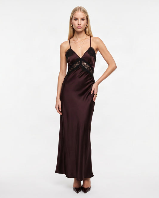 ABITO AGGYMBA PLUM NOIR IMPERIAL.