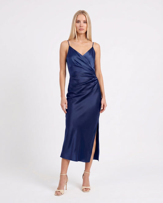 ABITO MIDI AB5MLBA BLU IMPERIAL.