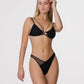 BIKINI  NERO ME FUI MF24-0700BK TWIST