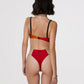 BIKINI  ROSSO ME FUI MF24-0611RD GUARDA PAMPA