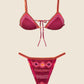 Bikini Donna Me fui Triangolo con Slip Regolabile Fantasia 0600-X27