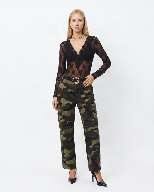 BODY IN PIZZO B303MMX NERO IMPERIAL.