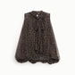 CAMICIA AMPIA CON FIOCCO FRONTALE E STAMPA ANIMALIER CNA0KHB IMPERIAL.