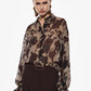 CAMICIA TRASPARENTE STAMPA ALL-OVER MANICHE ANNODATE CNB3KCD IMPERIAL.