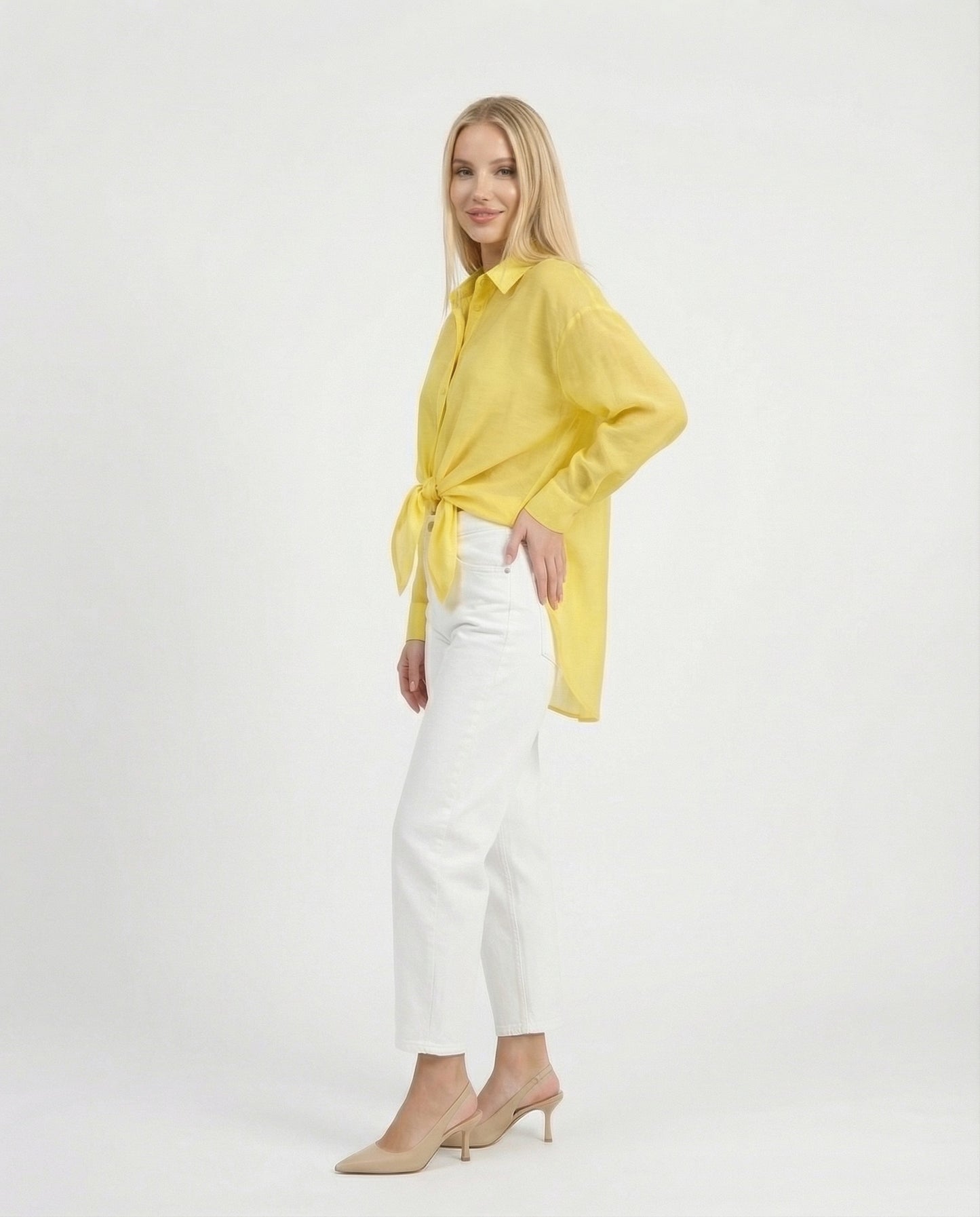 CAMICIA C9990030V GIALLO IMPERIAL.