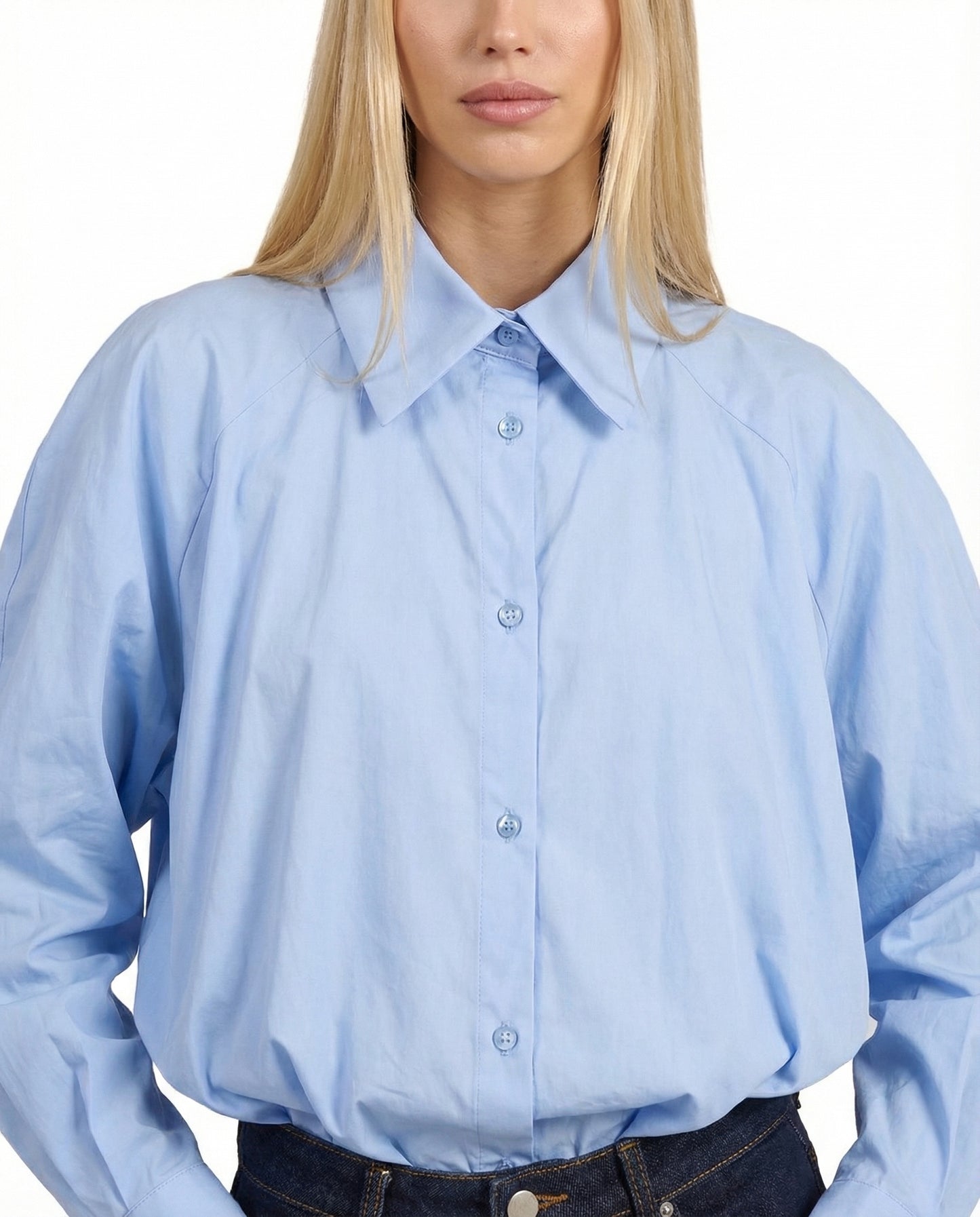 CAMICIA PALLONCINO 26C4332 CELESTE TENSIONE IN.