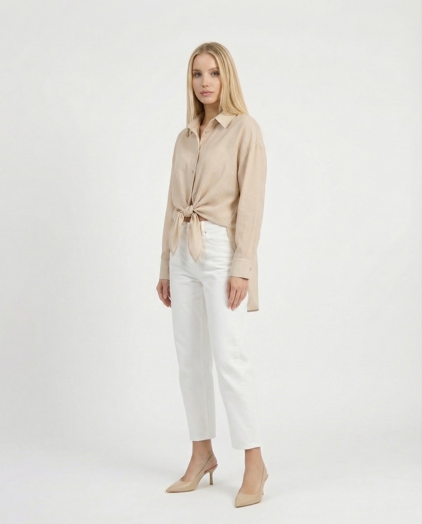 CAMICIA C9990030V BEIGE IMPERIAL.