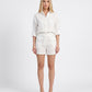 CAMICIA IN LINO C9990099V BIANCO IMPERIAL.