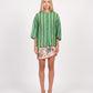 CAMICIA RIGHE 40008 TIFFANY/VERDE TENSIONE IN.