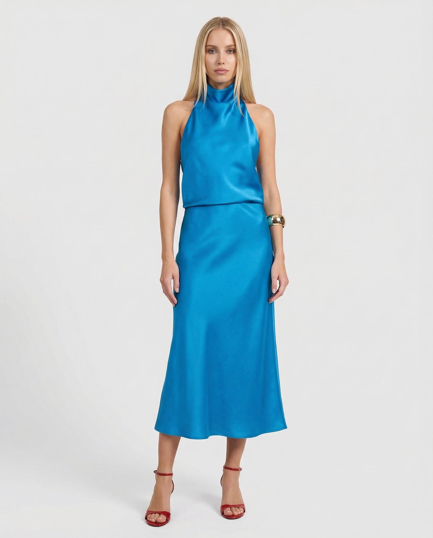 CANOTTA SATIN RIS4LBA CERULEO IMPERIAL.