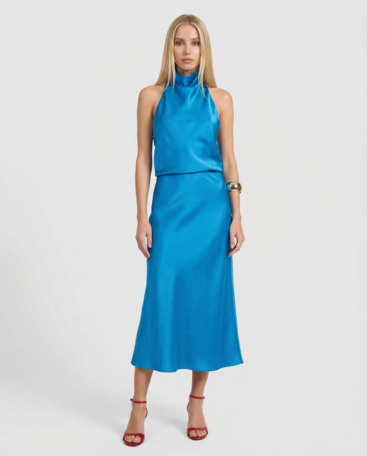 CANOTTA SATIN RIS4LBA CERULEO IMPERIAL.