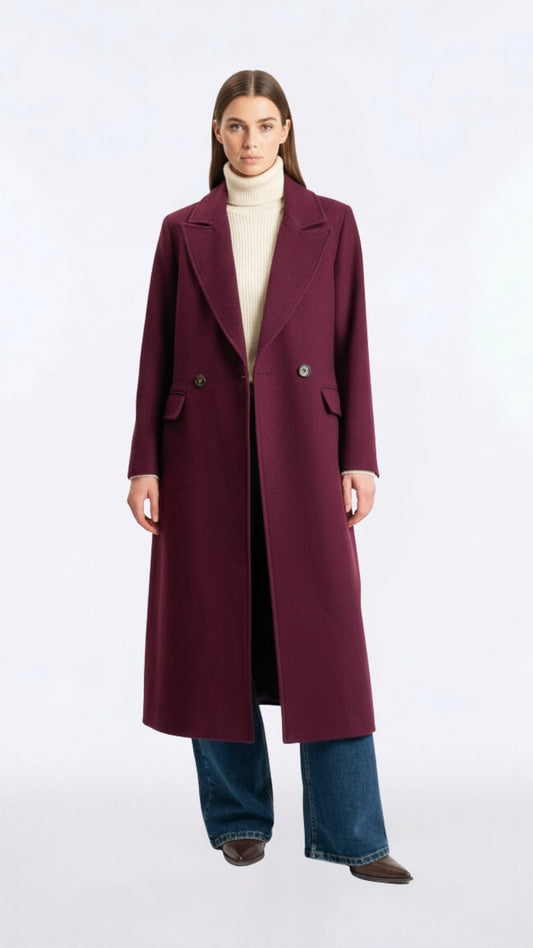 CAPPOTTO IN MISTO LANA CP48TNSN-AI25 AMARONE TENSIONE IN.