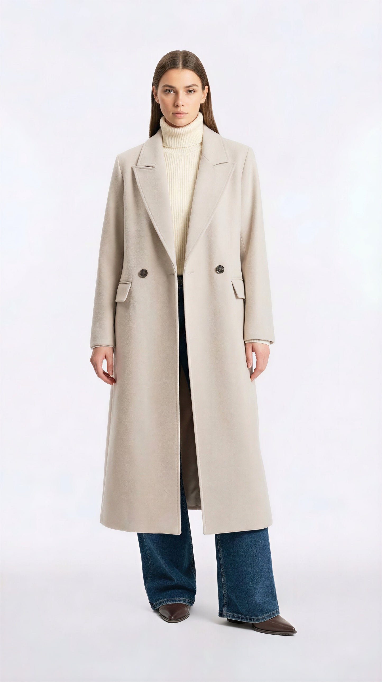 CAPPOTTO IN MISTO LANA CP48TNSN-AI25 CASHA TENSIONE IN.