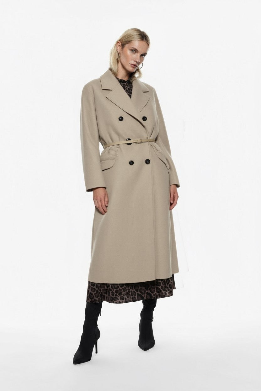 CAPPOTTO DOPPIOPETTO KH36KEY ALMOND IMPERIAL.