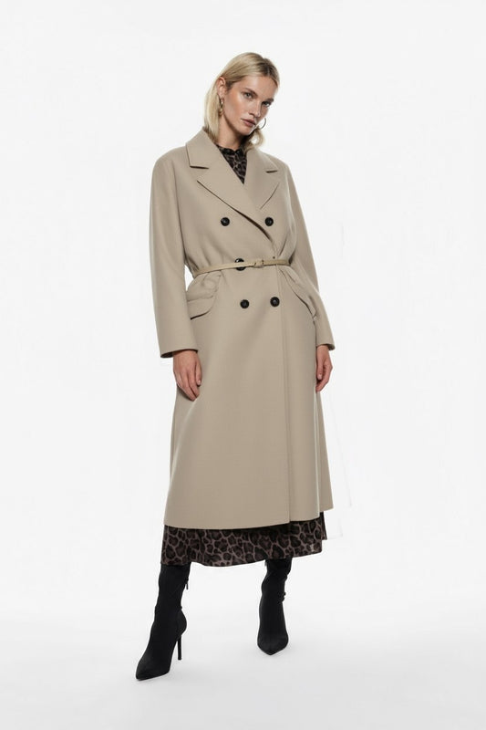 CAPPOTTO DOPPIOPETTO KH36KEY ALMOND IMPERIAL.