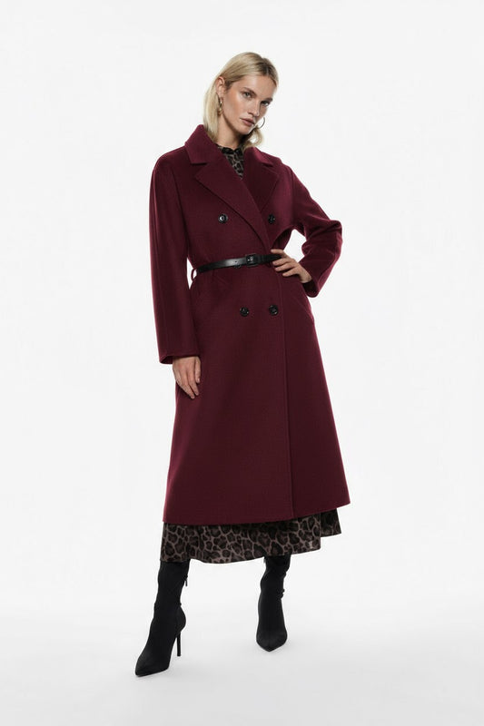 CAPPOTTO DOPPIOPETTO KH36KEY VINO IMPERIAL.