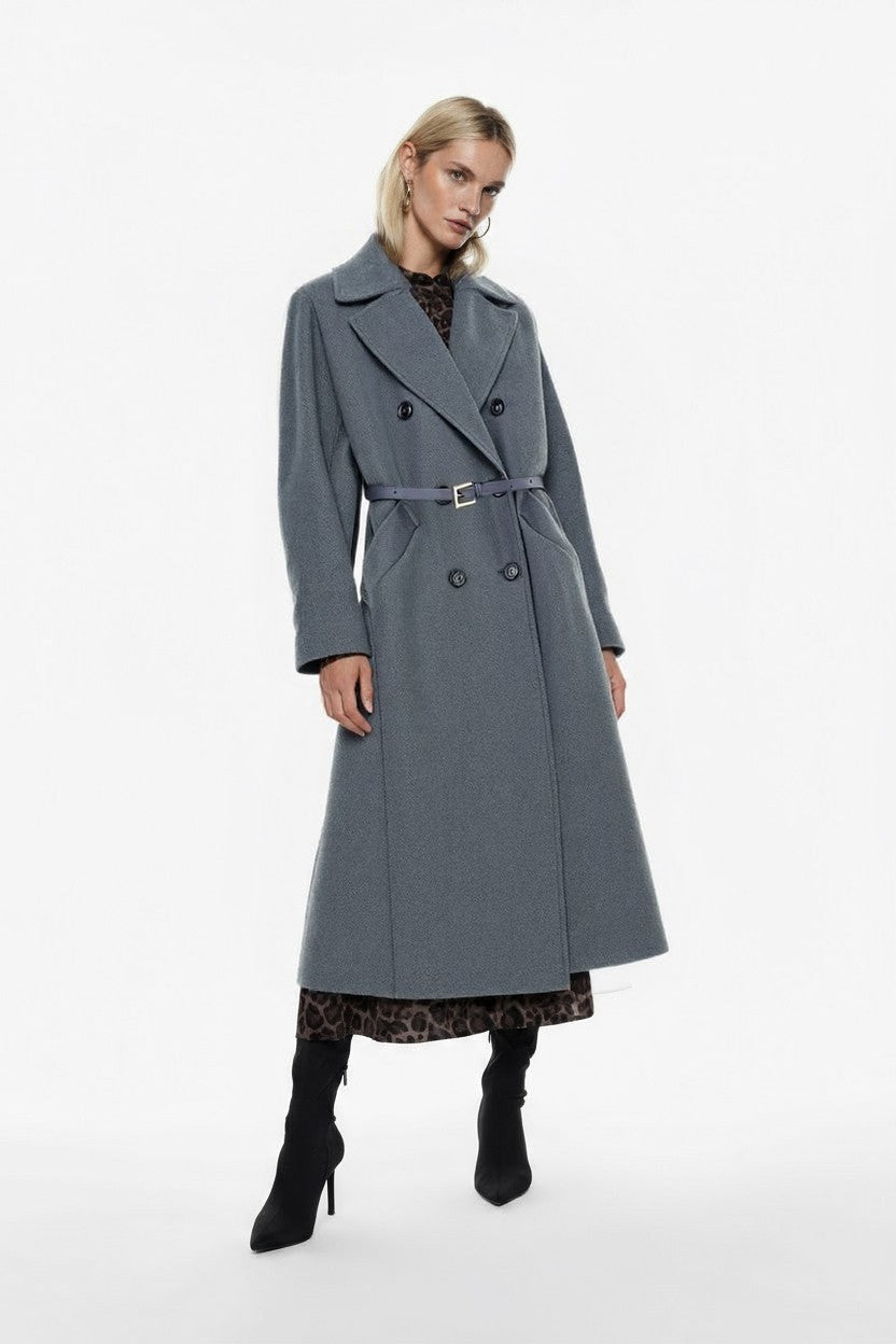 CAPPOTTO DOPPIOPETTO KH36KEY ANTRACITE IMPERIAL.