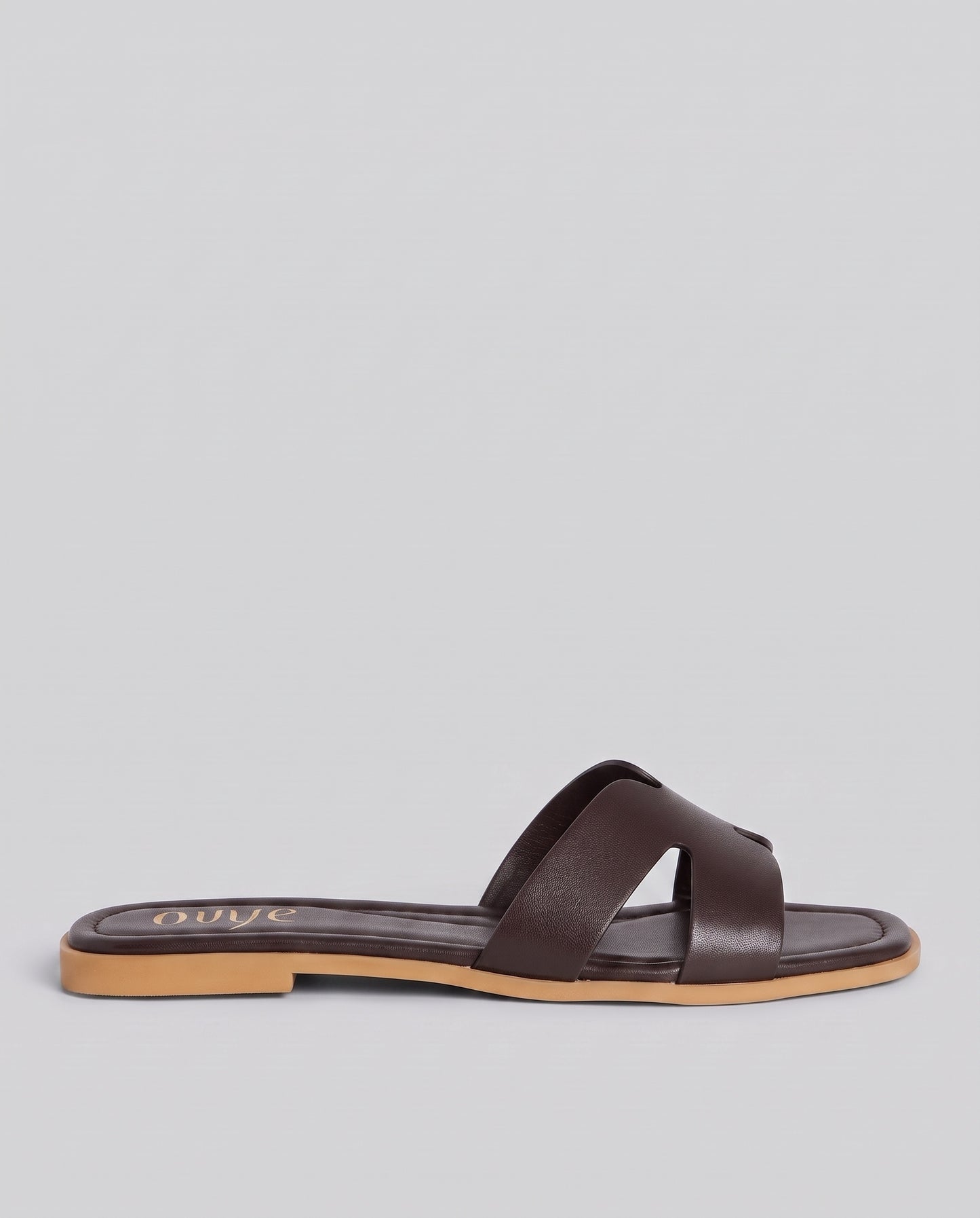 CIABATTINA OVYE IN PELLE T10CR01 MORO