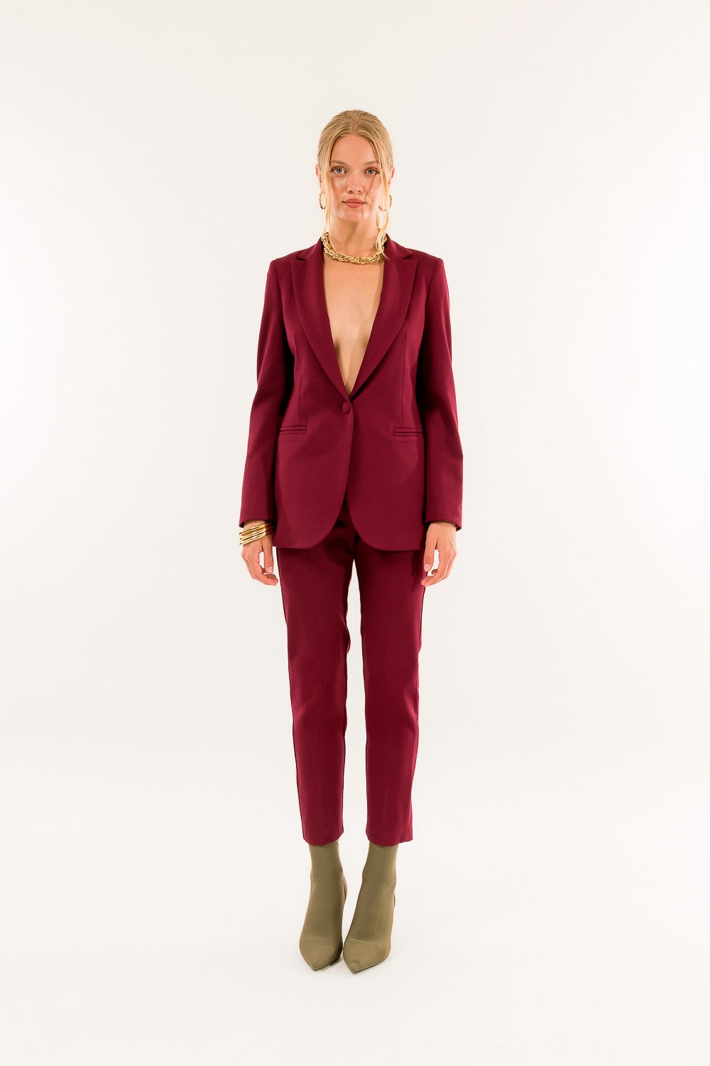 COMPLETO GIACCA CO210C BORDEAUX KONTATTO