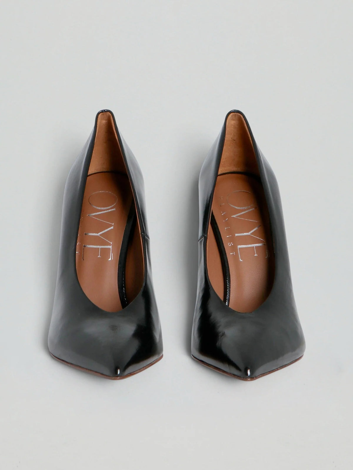 DÉCOLLETÉ IN PELLE EG3006 NERO OVYE
