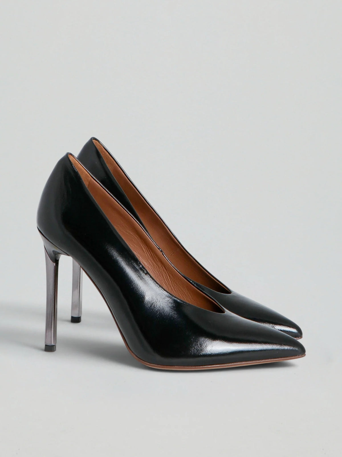 DÉCOLLETÉ IN PELLE EG3006 NERO OVYE