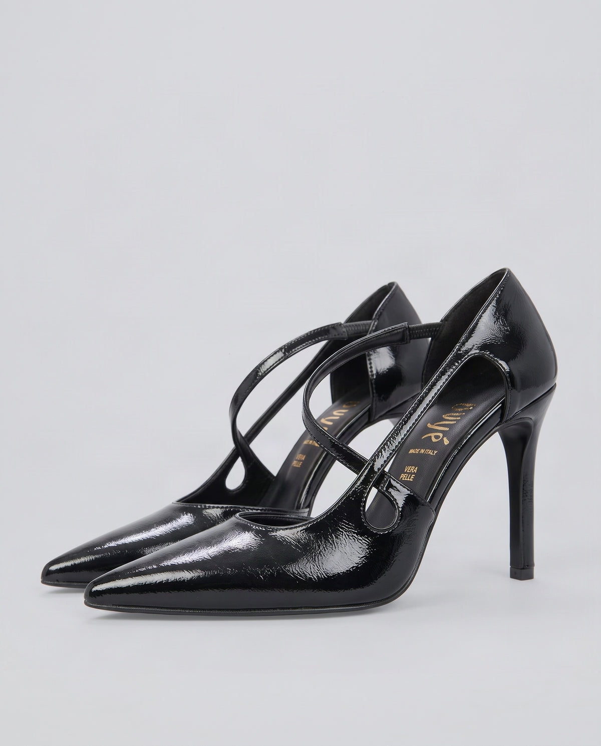 DÉCOLLETÉ IN PELLE LF1742 NERO OVYE