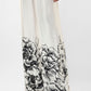 Pantaloni a palazzo con coulisse e parte inferiore floreale IMPERIAL