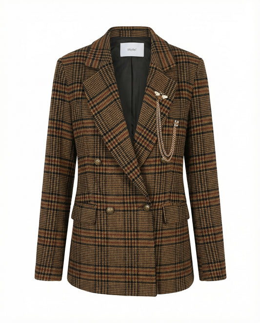 GIACCA CHECK 26B1355 UNICA MOTEL.