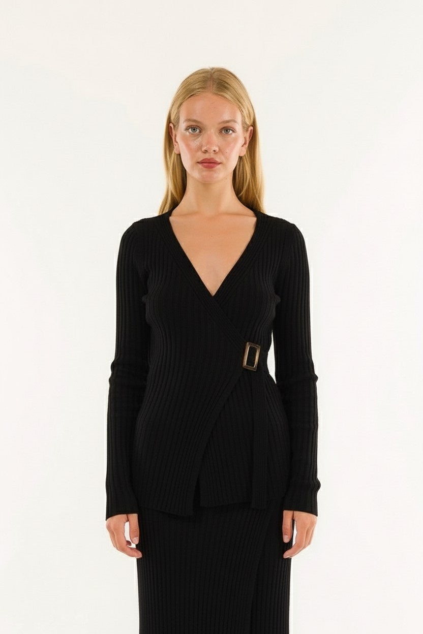 GIACCHINA INCROCIATA 3M0954C NERA KONTATTO