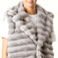 GILET ECOPELLICCIA W25J533 GRIGIO TENSIONE IN.