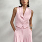 GILET LC28JHX ROSA CONFETTO IMPERIAL.