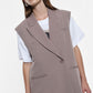GILET LC23IIC ALMOND IMPERIAL.
