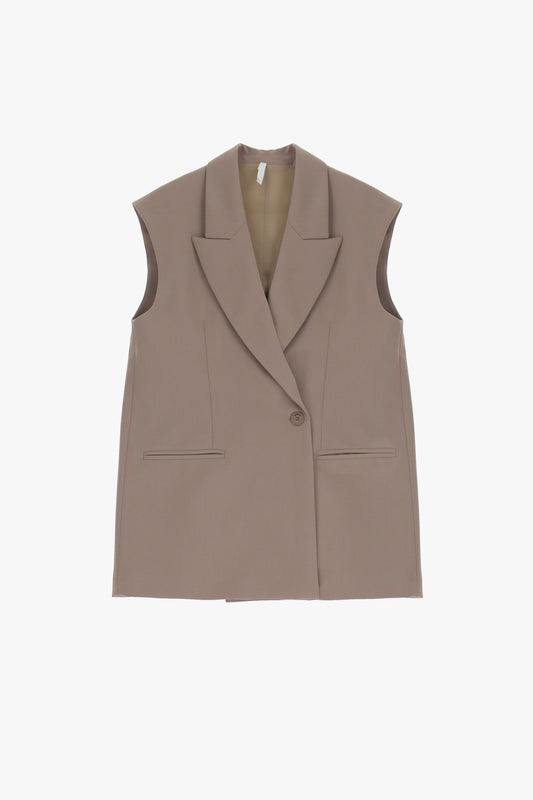 GILET LC23IIC ALMOND IMPERIAL.