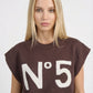 GILET P6HMT01A414 BROWN TENSIONE IN.