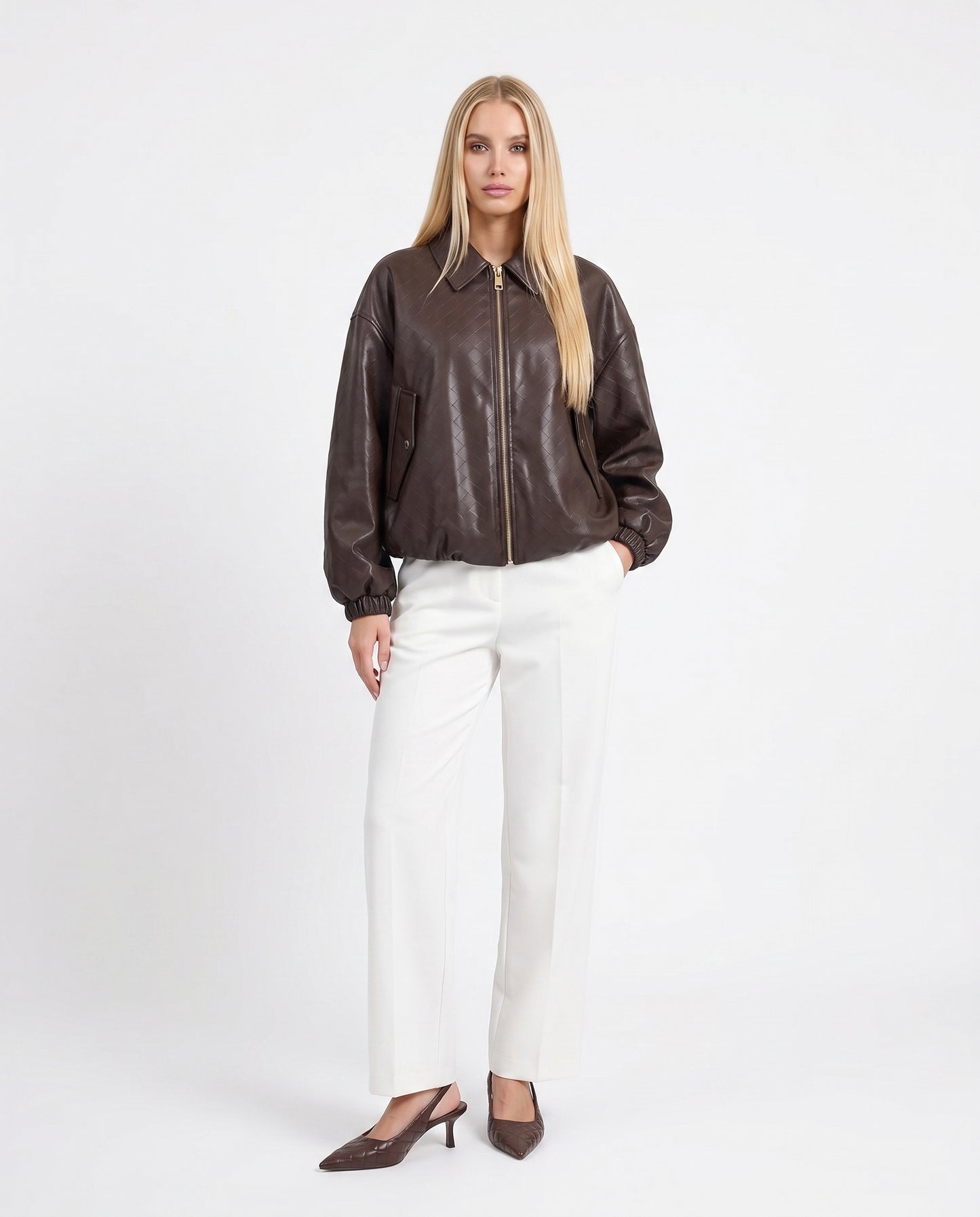 GIUBBINO BOMBER 26B3678 MORO MOTEL.