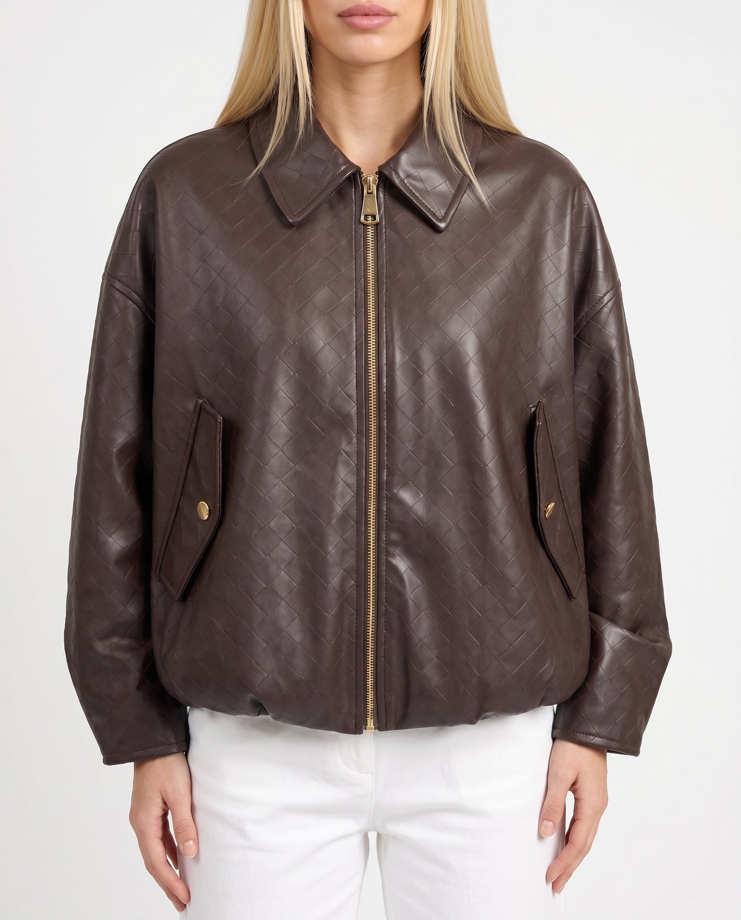 GIUBBINO BOMBER 26B3678 MORO MOTEL.