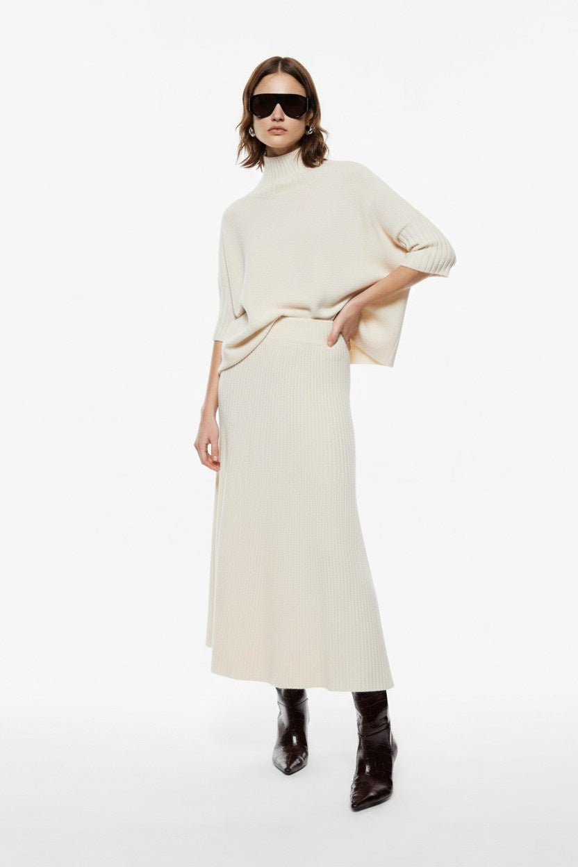 GONNA A COSTE IN MAGLIA G3025872 BUTTERFLY IMPERIAL.