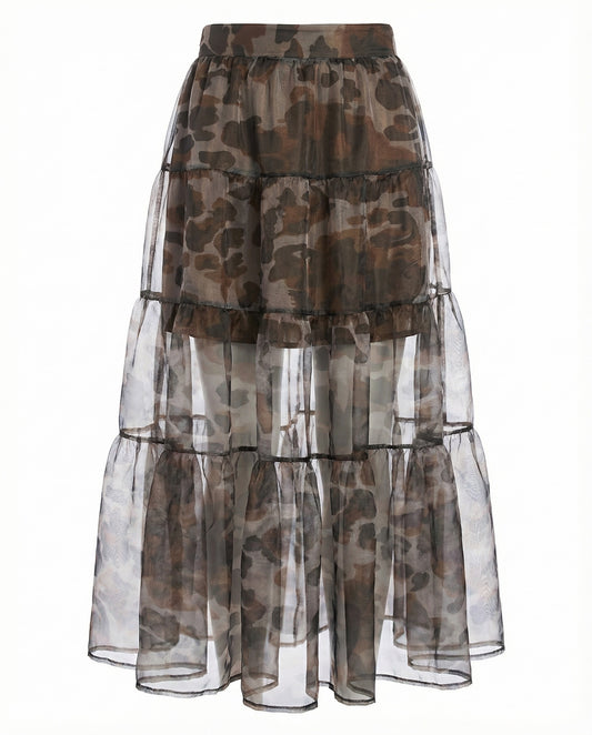 GONNA FANTASIA IN ORGANZA 23512M FANGO SUSY MIX