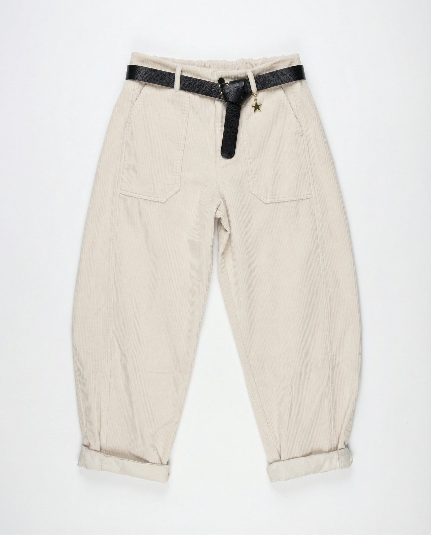 PANTALONE A COSTE 59054P AVORIO SUSY MIX.